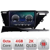 Navigatie Toyota Camry 2017-2021 V1 Android Octa Core Ecran 2K QLED GPS 4G 4+32GB 360 kit-camry-2018+EDT-E410-2K CarStore Technology