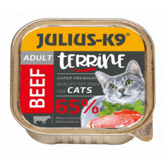 Pachet 8x100g Julius K9 Cat - Terina cu vita - 100g