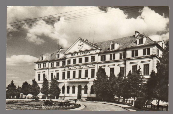 CPIB 23804 CARTE POSTALA - BOTOSANI. LICEUL LAURIAN, NECIRCULATA