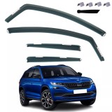 Cumpara ieftin Set Paravanturi auto geamuri fata si spate, pentru SKODA KODIAQ 2017-2023