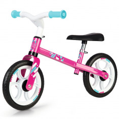 Bicicleta fara pedale Smoby First Bike pink foto