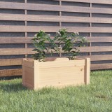 Cumpara ieftin Jardinieră de grădină, 60x31x31 cm, lemn masiv de pin