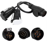 Cumpara ieftin Adaptorul de priza pentru carlig de remorcare de la 13 la 7 pini, 12V