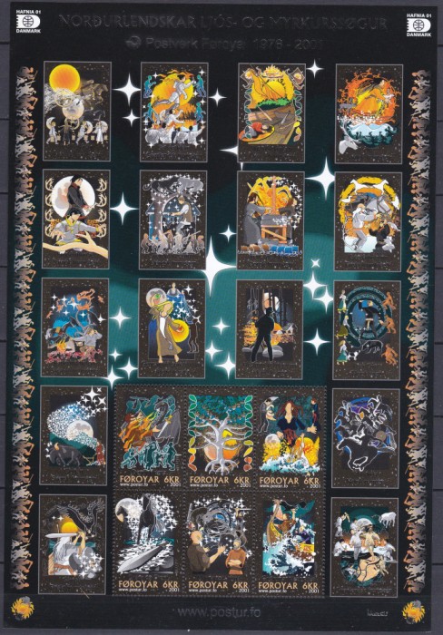 DB1 Ins. Feroe Legende Mituri Povesti MS MNH