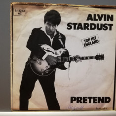 Alvin Stardust – Pretend/Goose Bumps (1981/Decca/RFG) - Vinil Single pe '7/NM