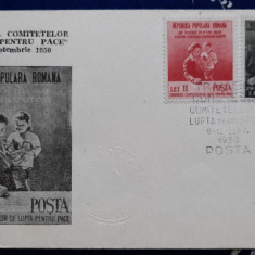 1950-Congres.comitetelor de lupta ptr.pace-Mi=1236-1237-FDC-RAR