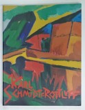 KARL SCHMIDT - ROTTLUFF , ALBUM DE EXPOZITIE , MUSEE MATISSE , 1995 , TEXT IN LIMBA FRANCEZA