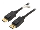 Cablu DisplayPort 1.4 5m Negru, Goobay