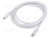 Cablu USB 2.0 High Speed USB C - USB C, 3m, alb, LOGILINK