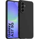 Husa Soft Touch, slim, ALC Mobile, anti soc, compatibila cu Samsung Galaxy A37, Negru Tpu