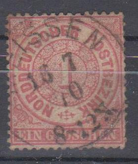Germania - nord postbezirk, 1869, stampilat (G1)