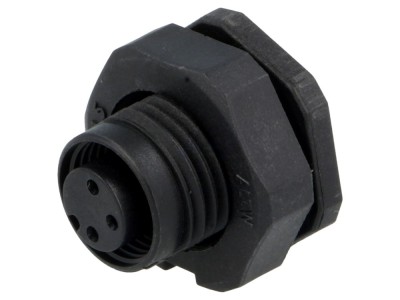Conector M12 mamă IP68, 3 pini foto