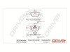 Dr!ve+ DP1010.10.0532 set placute frana,frana disc