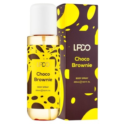 Spray corp Choco Brownie, ciocolata, vanilie, cafea, 250ml, LPDO foto
