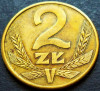 Moneda 2 ZLOTI - POLONIA, anul 1988 *cod 2684 B, Europa