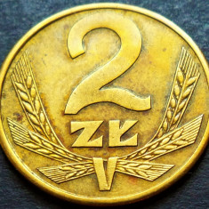 Moneda 2 ZLOTI - POLONIA, anul 1988 *cod 2684 B