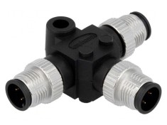 Adaptor &icirc;n T M12 tată x3 pentru DeviceNet/CANopen PIN: 4