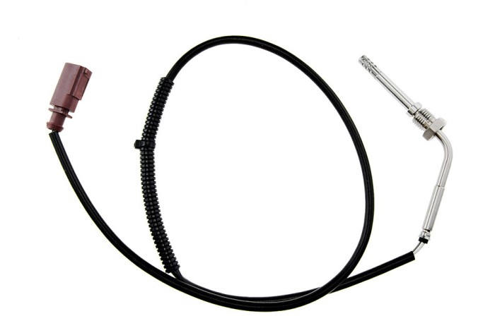 Senzor temperatura filtru particule Vw Amarok 2.0tdi, 2.0bitdi 2010-, in fata la filtru de particule diesel, NTY EGT-VW-048