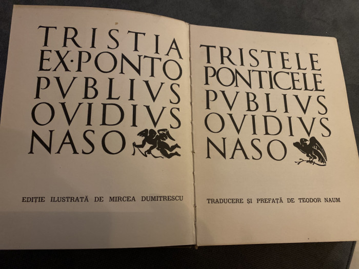 Tristele Ponticele-Publius Ovidius Naso