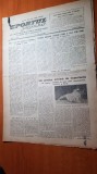 sportul popular 11 februarie 1954-turul egiptului la ciclism,cupa minerul schi