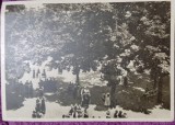 Carte Postala, Scoala Centrala de Fete, Gradina Mare, Bucuresti perioada interbelica