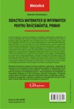 Didactica matematicii si informaticii pentru invatamintul primar | Geanina Havarneanu