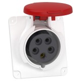 Priza industriala ST fixa 3P+N+E 16A Schneider 400V PKF16F435