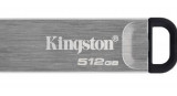 Stick USB Kingston DataTraveler Kyson, 512GB, USB 3.0 (Argintiu)
