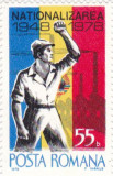 ROMANIA 1978 LP 958 NATIONALIZAREA MNH