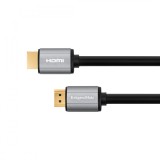 Cablu HDMI - HDMI 1.8m V2.0 4K UHD 60Hz BASIC Kruger&amp;Matz, KRUGER And MATZ