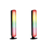 Set 2 bucati Lampa LED USB cu Lumina Colorata si Telecomanda, 24.5x8.1, Iluminare Diversificata, Alimentare, Design RGB, Oem
