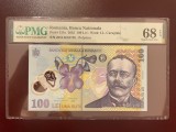 Romania 100 lei 2025 pick 121o grad 68 pmg