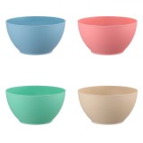 Boluri de Servire, Set 4 Bucăți, Capacitate 0.75L, Multicolor, Plastic, Oem