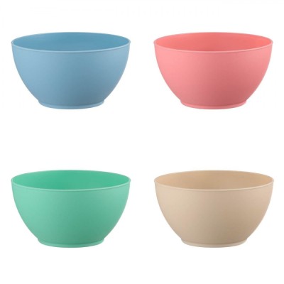 Boluri de Servire, Set 4 Bucăți, Capacitate 0.75L, Multicolor, Plastic foto
