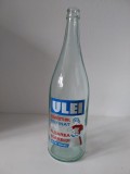 Sticla veche Ulei anii 1962 Romania, 1 litru, eticheta imprimata pe sticla