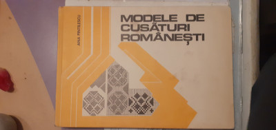 MODELE DE CUSATURI ROMANESTI-ANA PINTILESCU-1977 R1. foto