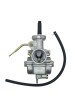Carburator ATV 70/110 PZ22 4T 50-100cc Mini Cross, Moretti Soc manual 17mm, TMMP
