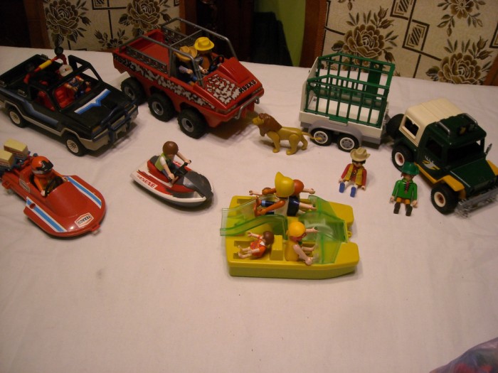 Playmobil - Masinute si ambarcatiuni