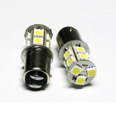 Bec LED P21W 13-SMD frana foto