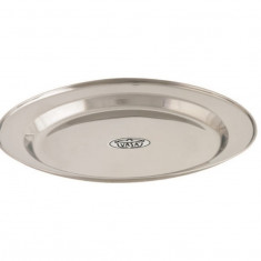 Tava pentru servire ovala England, Domotti, 40x20.5 cm, inox