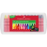 Cumpara ieftin Creioane cerate 24/set Jumbo Faber-Castel, Faber Castell