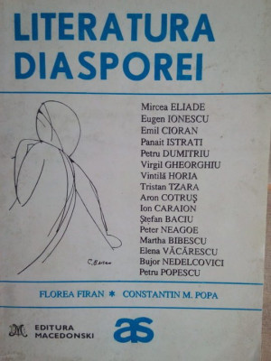 Florea Firan - Literatura diasporei (1996) foto