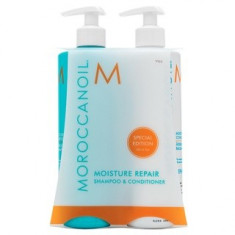 Moroccanoil Repair Moisture Repair Shampoo &amp;amp;amp; Conditioner Set set pentru par uscat si deteriorat 2 x 500 ml foto