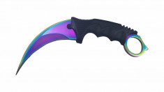 Cutit Karambit Rainbow 25 cm foto