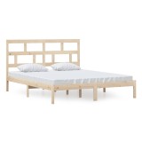 Cumpara ieftin Cadru de pat, 160x200 cm, lemn masiv de pin