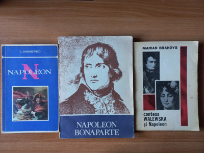 NAPOLEON- D. ROSENZWEIG+ NAPOLEON- GH EMINESCU+ CONTESA WALEWSKA SI NAPOLEON foto