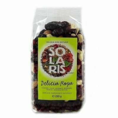 Amestec Fructe Deliciu Rosu Solaris 250gr foto