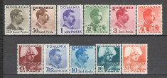 Romania.1935 Carol II-cu POSTA XR.67 foto