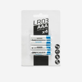 Set 4 Baterii alcaline LR03 -AAA, Forclaz