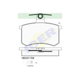 Set placute frana spate Alfa Romeo 145/146, 192000; 155, 191997; 164, 191998, 33, 191994; Spider 192005; Audi 100, 200, 80, 90, A4 B5; A6 C4; A8,